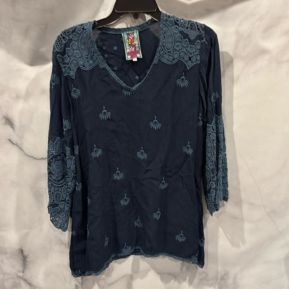 Johnny was embroidered tunic